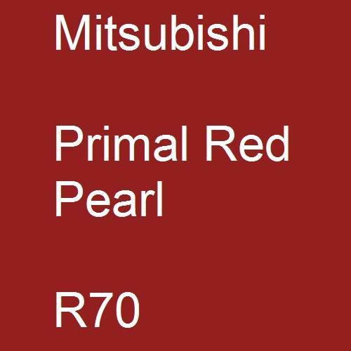 Mitsubishi, Primal Red Pearl, R70.